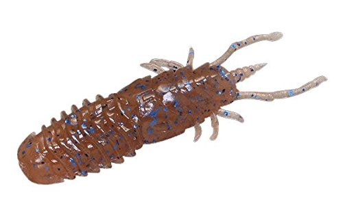 JACKALL Worm WAM 1.9 inches (48 mm) Cinnamon Blue Flake