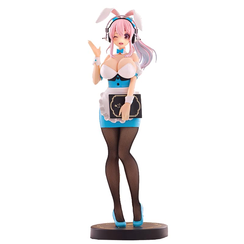Super Sonico - Waitress Light blue ver. - Bicute Bunnies Figure