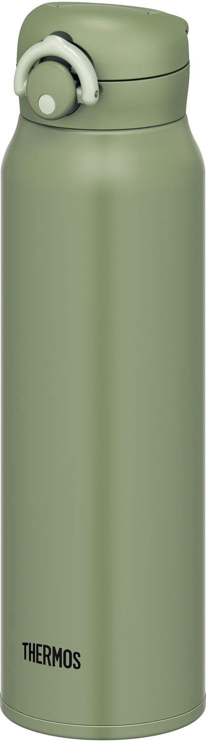 Thermos JNR-751 KKI Water Bottle, Vacuum Insulated Travel Mug, 25.4 fl oz (750 ml), Khaki