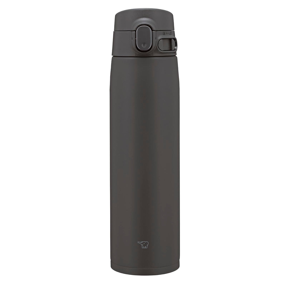 Zojirushi SM-VB72-BM Stainless Steel Mug, Water Bottle, Large Capacity, 24.3 fl oz (720 ml), One-Touch Type, Seamless Stop, Only 3 Cleaning Points, Soft Black