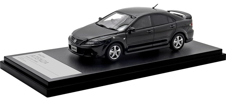 インターアライド(INTERALLIED) Hi Story 1/43 Mazda Atenza Sport 23S (2000) Black Mica Finished Product