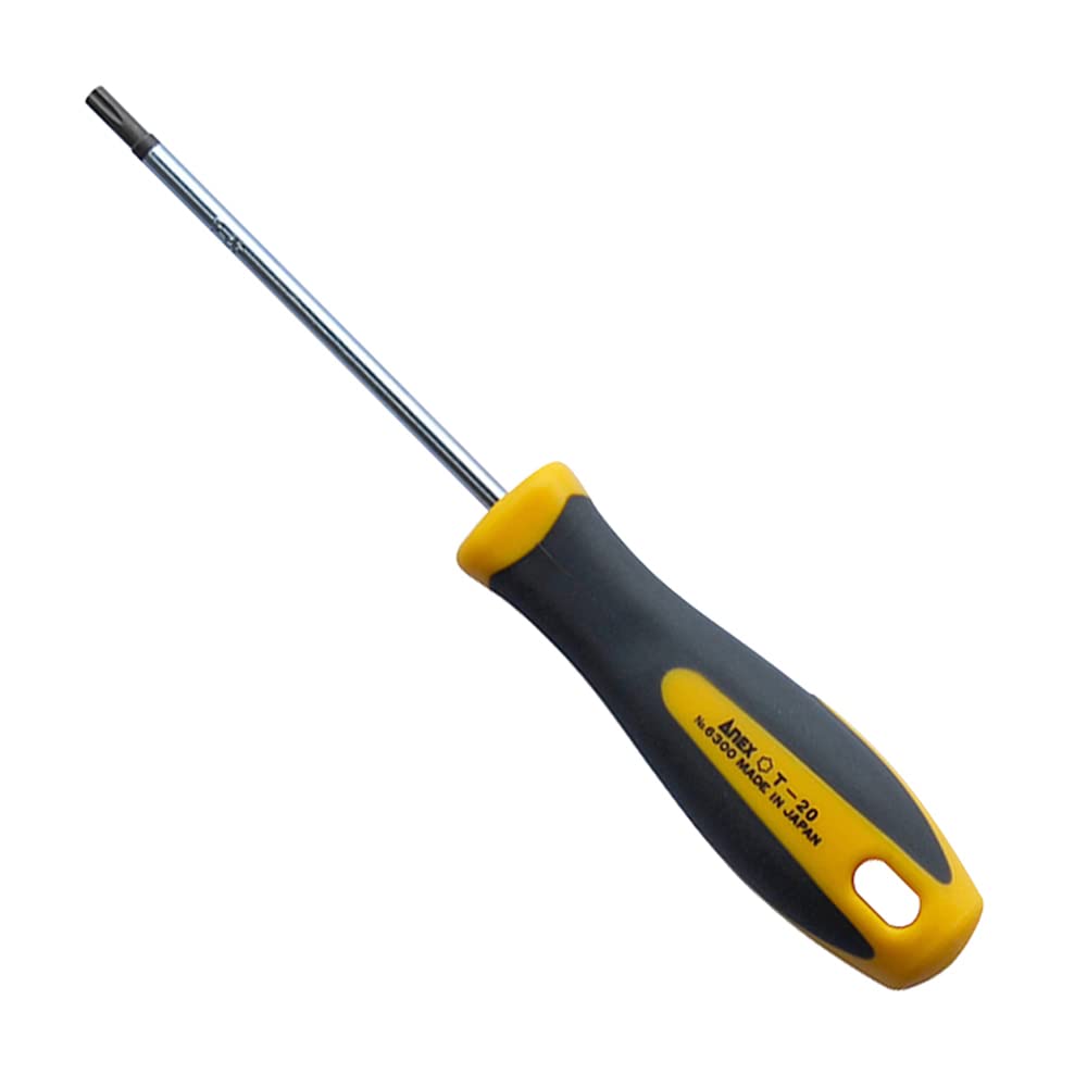 ANEX Screwdriver Hex Robe T20x100 with Hole No. 6300