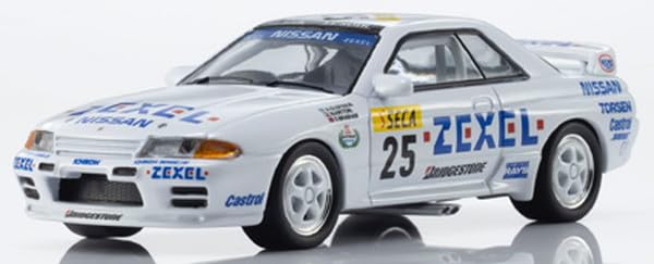 Kyosho K07012LE 1/64 [MOTN] Xcell Skyline GT-R (R32) Gr.A 1991 #25 LED Equipped Complete Product