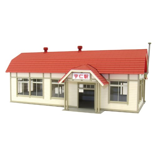 -5 Station scene series 1/87 (Paper) by Sankei