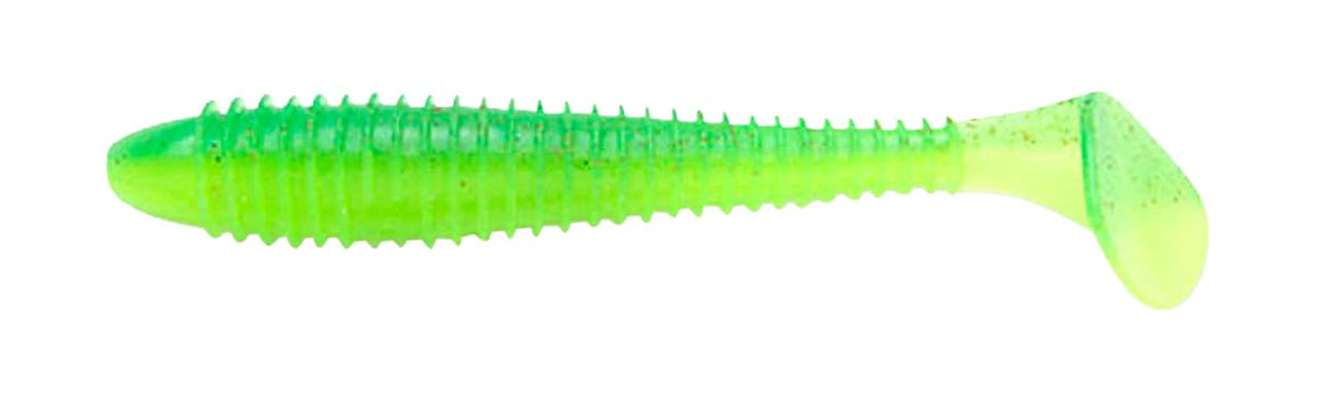 Keitech Swing Impact Fat 5.8" #424 Lime Chart