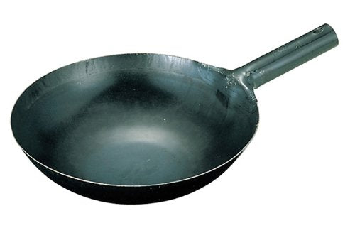 山田工業所 Yamada Iron Hammered Wok 13.0 inches (33 cm) (Plate Thickness: 0.05 inches (1.2 mm)