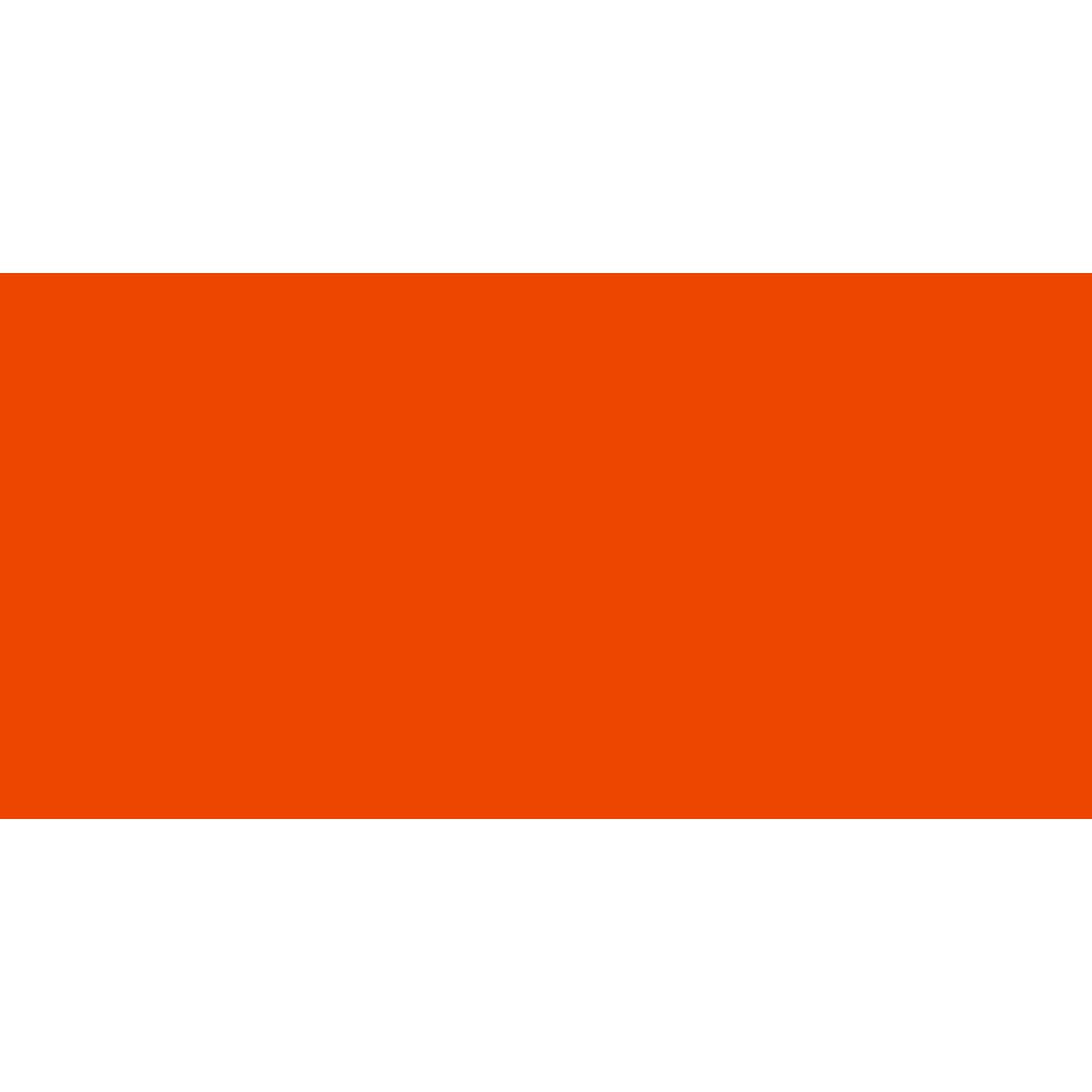 Turner Colour Works Acryl Gouache Artist Acrylic Paint - Single 100 ml Tube - Permanent Orange
