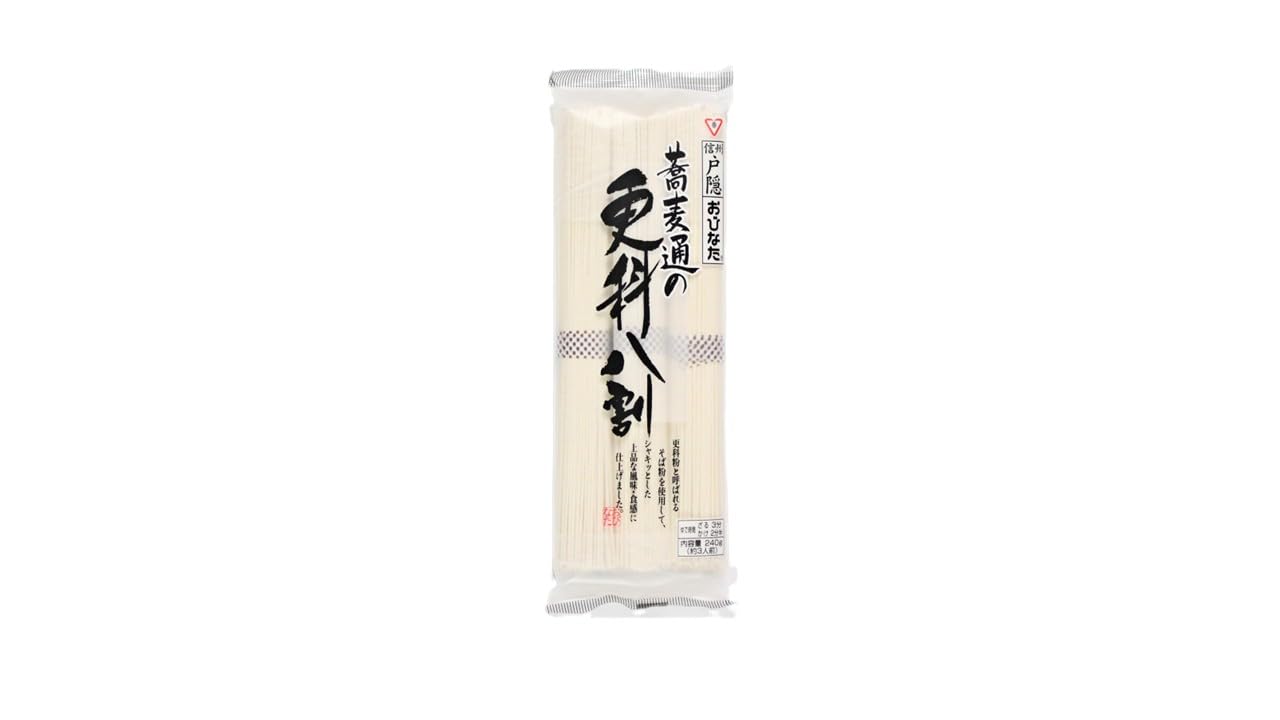 Obinata Soba Noodle Sarahashi 80% 240g