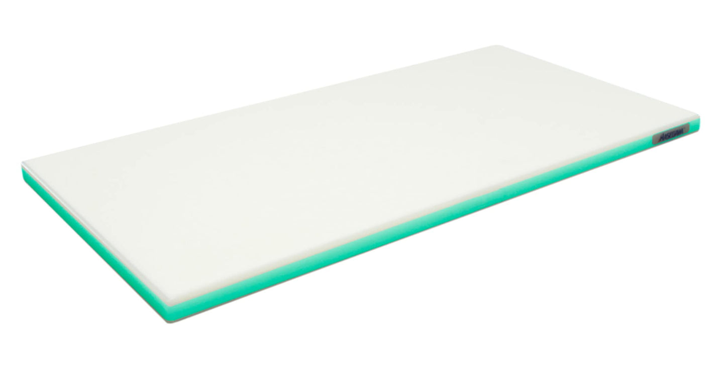 Karugaru Cutting Board, SD 16.1 x 9.1 x 0.8 inches (410 x 230 x 20 mm), Green