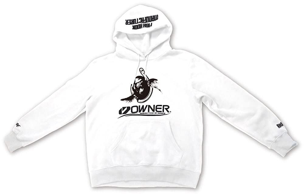 Owner Be Strong Hoodie White XXL
