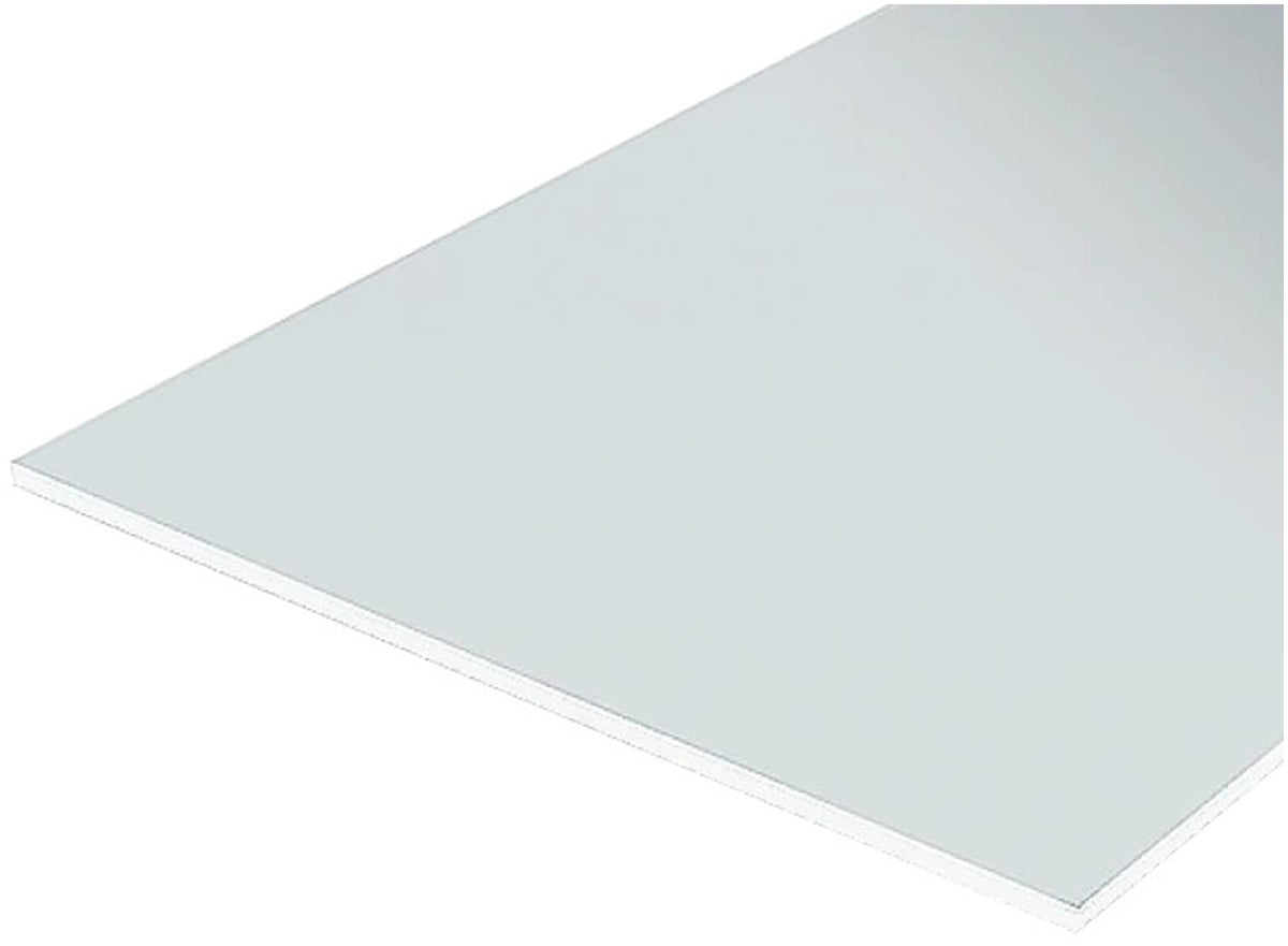 Kyosho 70EG9008 Evergreen Plastic Sheet, White Plain, Assorted Set