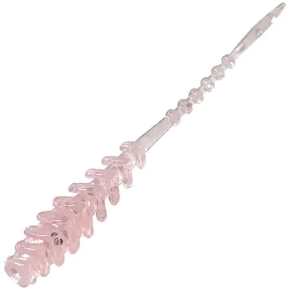 HARIMITSU MBW07 Worm Vacuum Ring, 2 Inches, 06: UV Clear Pink