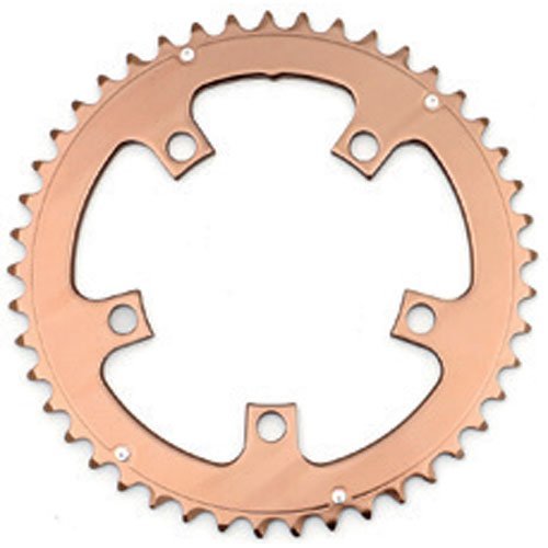 DIXNA V23P026 La Crank Chain Ring, Cyclocross, Outerwear, 10/11 Tiers, Color/Teeth, Brown, 45T, Brown