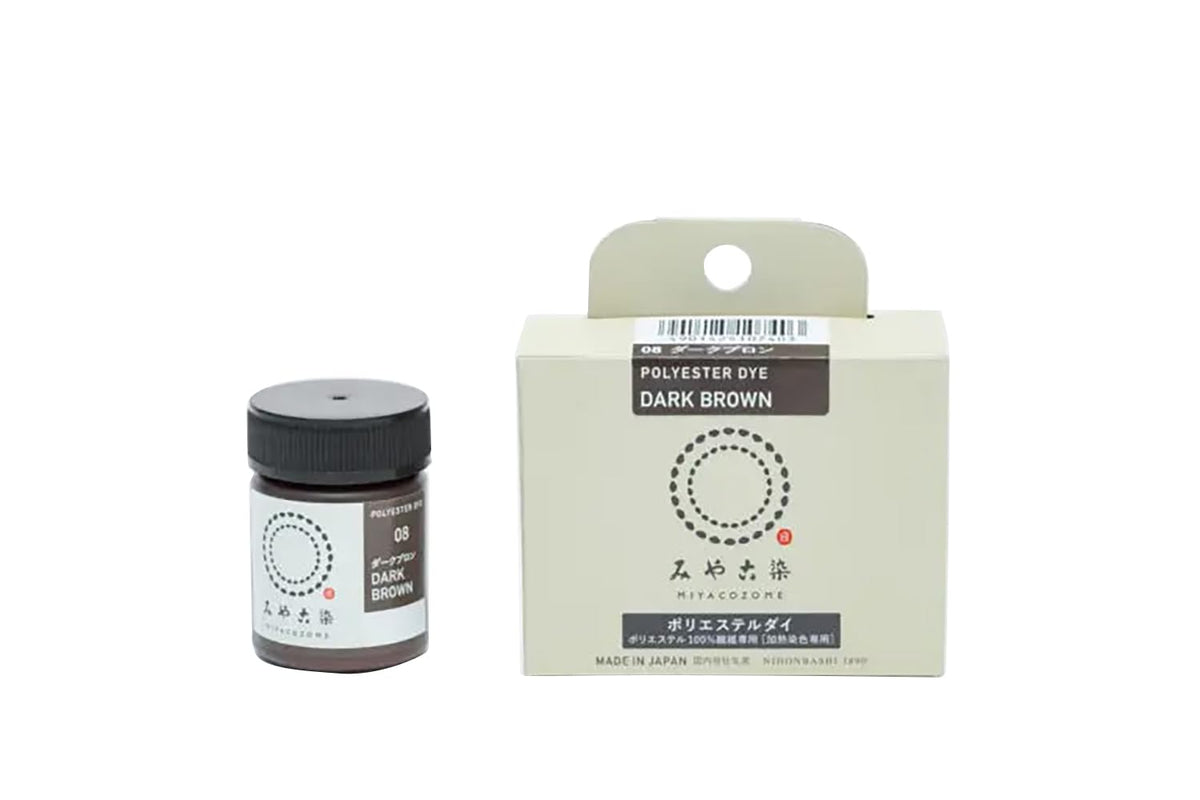 Katsura having fainguzzu miya Old Dyed Eco Dyes poriesuterudai 100% Polyester Fiber Dedicated Col. 08 da-kuburon