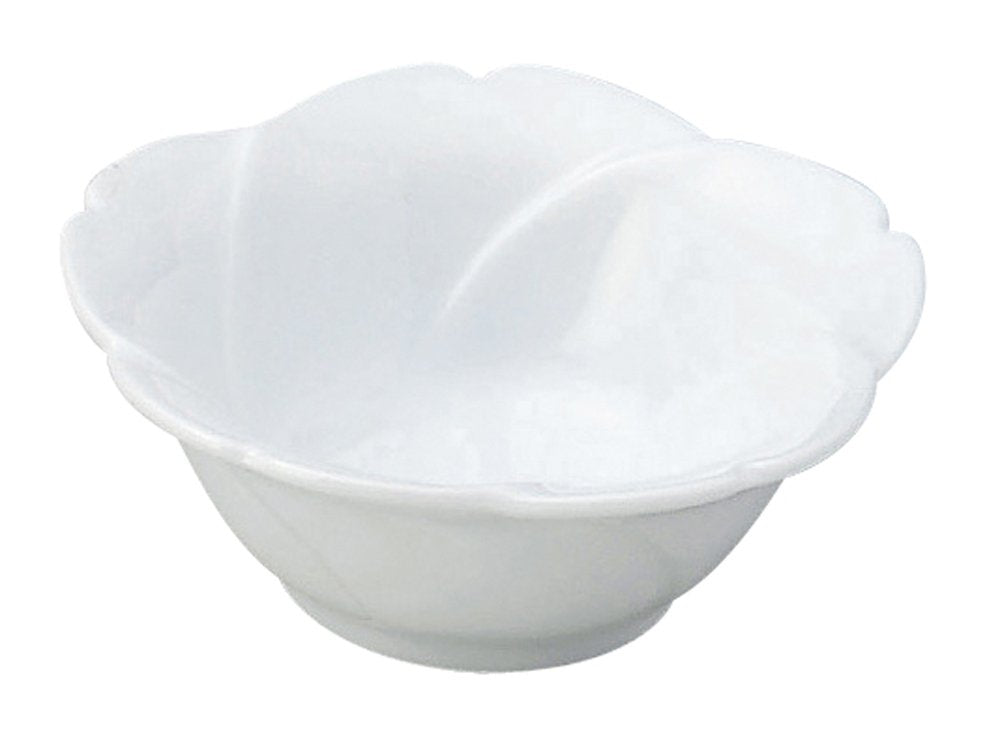 Koyo Pottery 56300024 Cherry Blossom Small Bowl, White