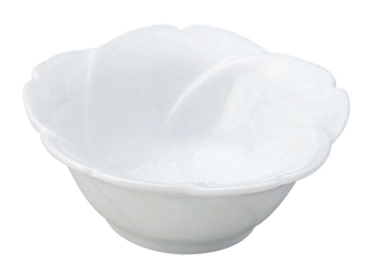 Koyo Pottery 56300024 Cherry Blossom Small Bowl, White