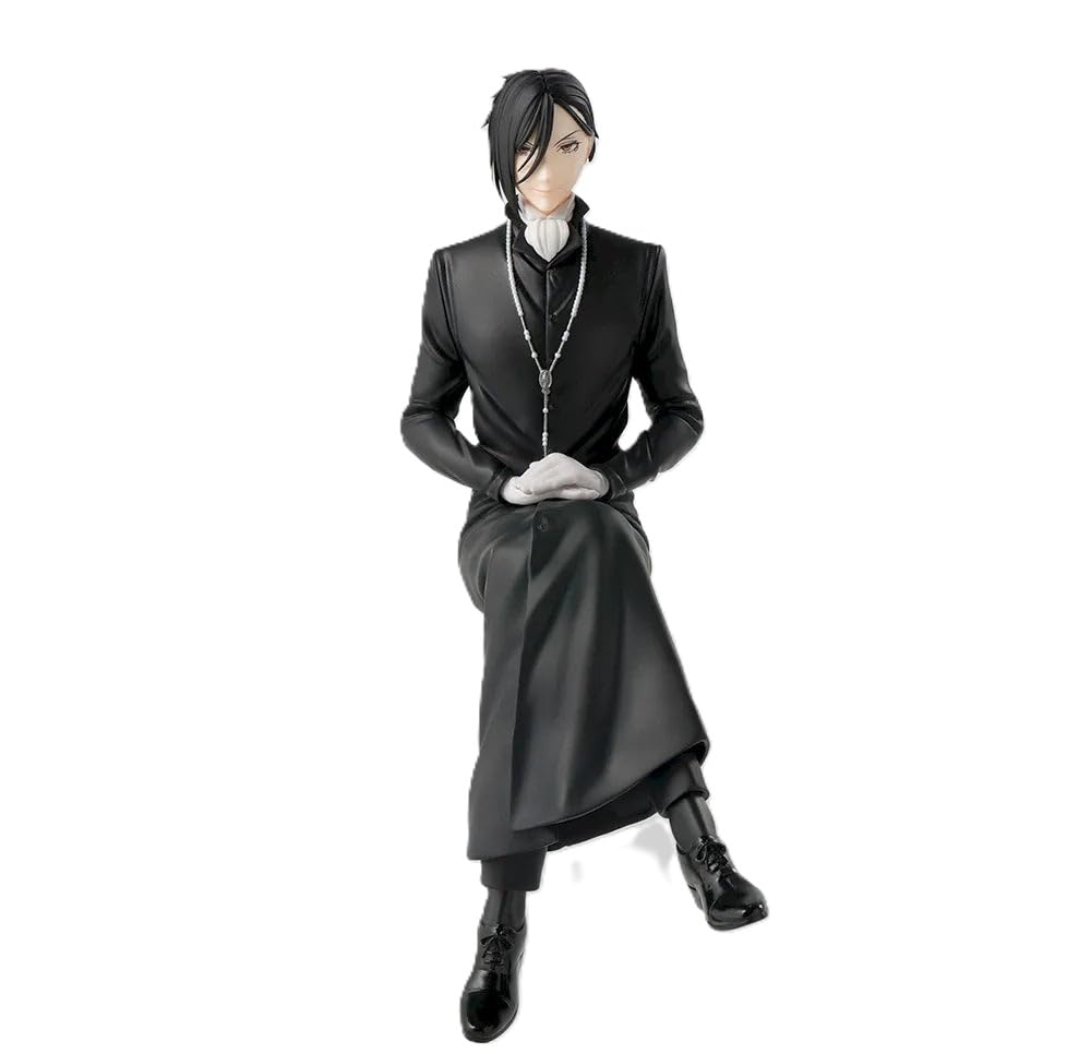 ONLY FROM JAPAN Black Butler Anime Collectible Ornament and Statue (Sebastian Michaelis (Perching))
