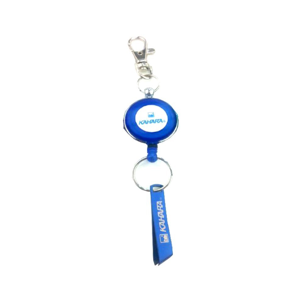 Kahara Japan Pin-on Reel with Line Clipper, Blue