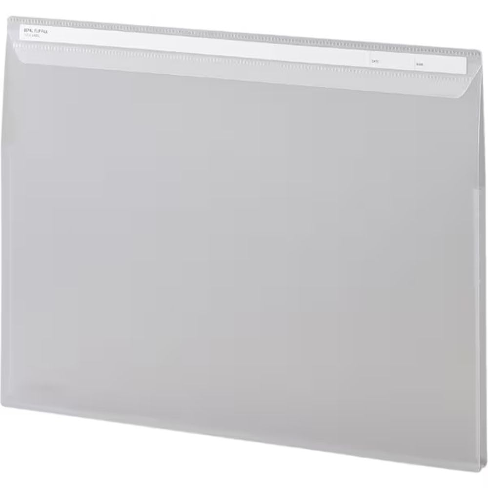 Sekisei Sepal Flip File Large b 4 Horizontal Clear Sel 2804 90