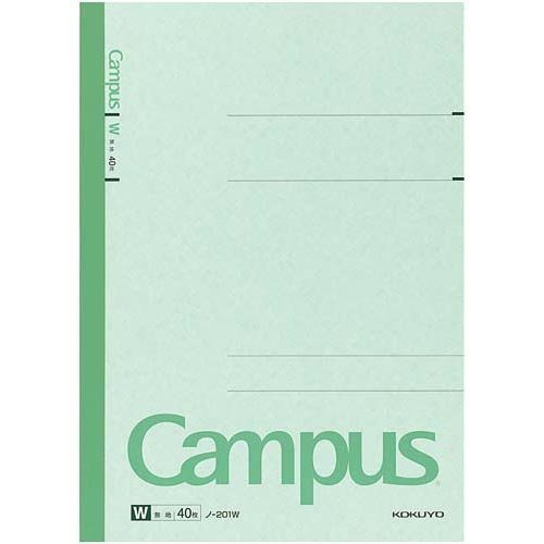 Kokuyo S & T campus notebook A4 plain 40 sheets 5 books