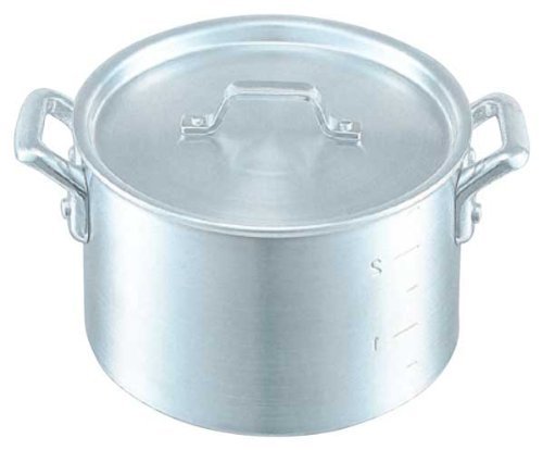 Puppy Stamp 53030 Thick Bottom Aluminum Half Size Torso Pot with Scale 11.8 inches (30 cm)