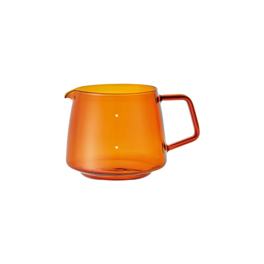 KINTO 21749 SEPIA Jug, 4 cups, Amber, Microwave and Dishwasher Safe, Scale Included
