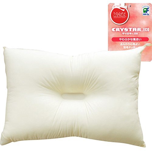EMOOR Washable Pillow (16.9 x 24.8 in, Thickness: 4.3 in.). Made in Japan