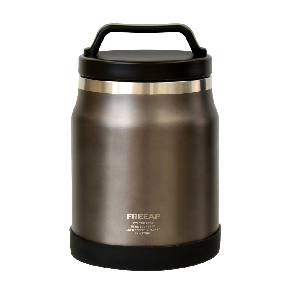 FREEAP K-11017MG Stainless Steel Ice Cube, Ice Tank, Ice Container, Metallic Gray, 1.2L, Camping Park Crane