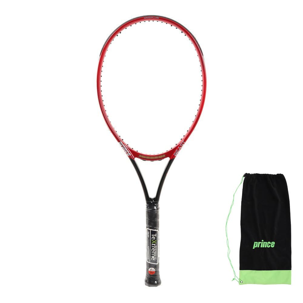 Prince Prince Beast DB 100 Beast DB 100 Tennis Racquet 7TJ155 Beast Red x Black