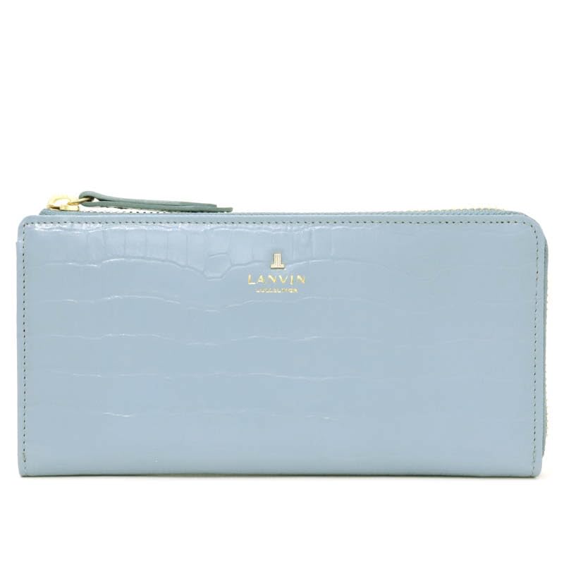 Lanvin Collection 65-6712 Long Wallet La Mail Purse, ice blue, One Size