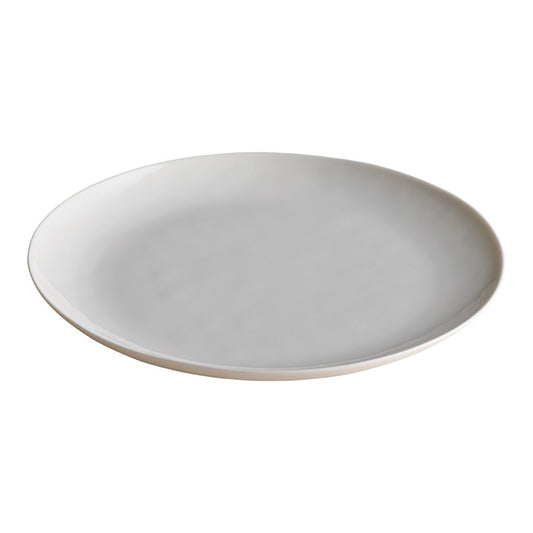 Kinto 34873 ATELIER TETE Plate, 11.0 inches (280 mm), Off White