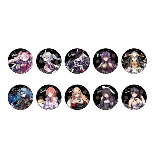 Mobile Sentai Iron Saga 01 Can Badge Box