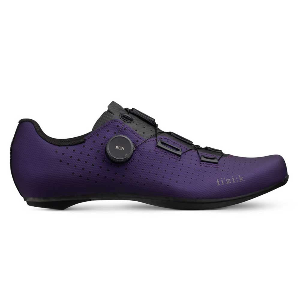 Fizik Tempo Decos Carbon Aubergine 44 (10.5-11 US), Carbon Road Bike Shoes
