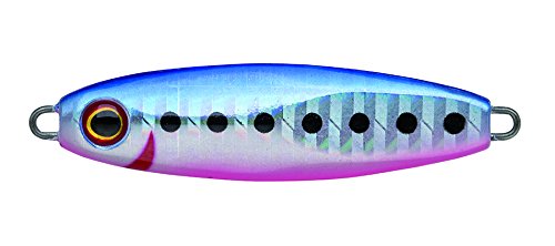 Ecogear HJ02 Metal Jig Lure, Grouper Jig, 1.2 oz (35 g), Blue Pink Sardine