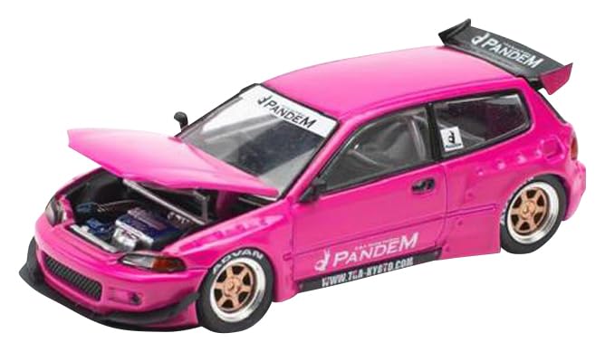 ジェネシスカンパニー(Genesis Company) POP Race x Enigma 1/64 Pandem Civic EG6 - Pink Finished Item PRE008