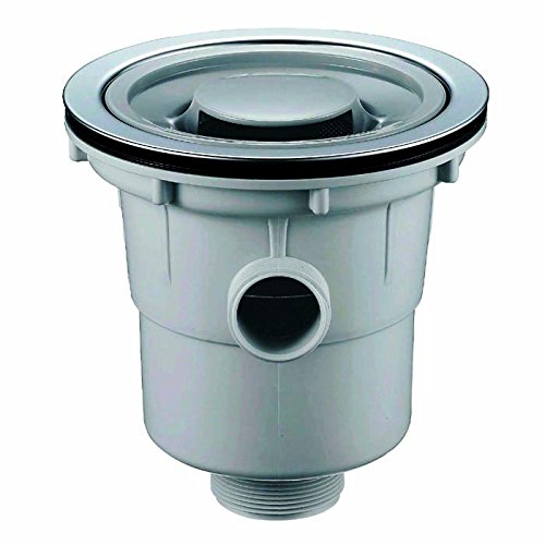 Miyako M14SBKW Sink Trap Two-Tank Sink