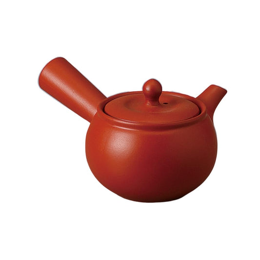 Ale-net Teapot Pot, 6.1 x 5.1 x 3.1 inches (15.5 x 13 x 8 cm), 10.1 fl oz (300 cc), Plain Teapot (Plain Mesh), Ceramic (Earth), Tokoname Ware, Made in Japan