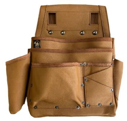 Fukuro Club Suzaku Go-Gou Nail Bag, Camel, SZN-835CM