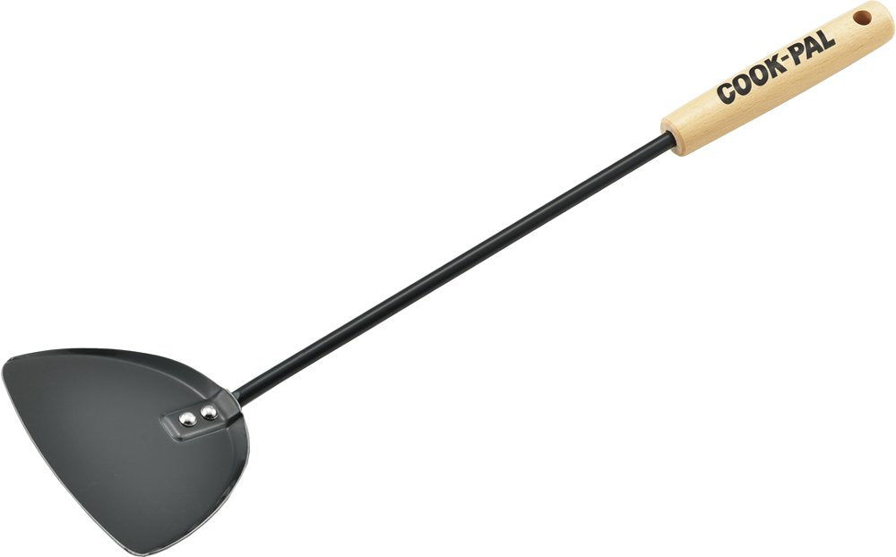 ヨシカワ(Yoshikawa) Chinese Spatula Cookpal Turner, 40.7cm, black (black 19-3911tcx)