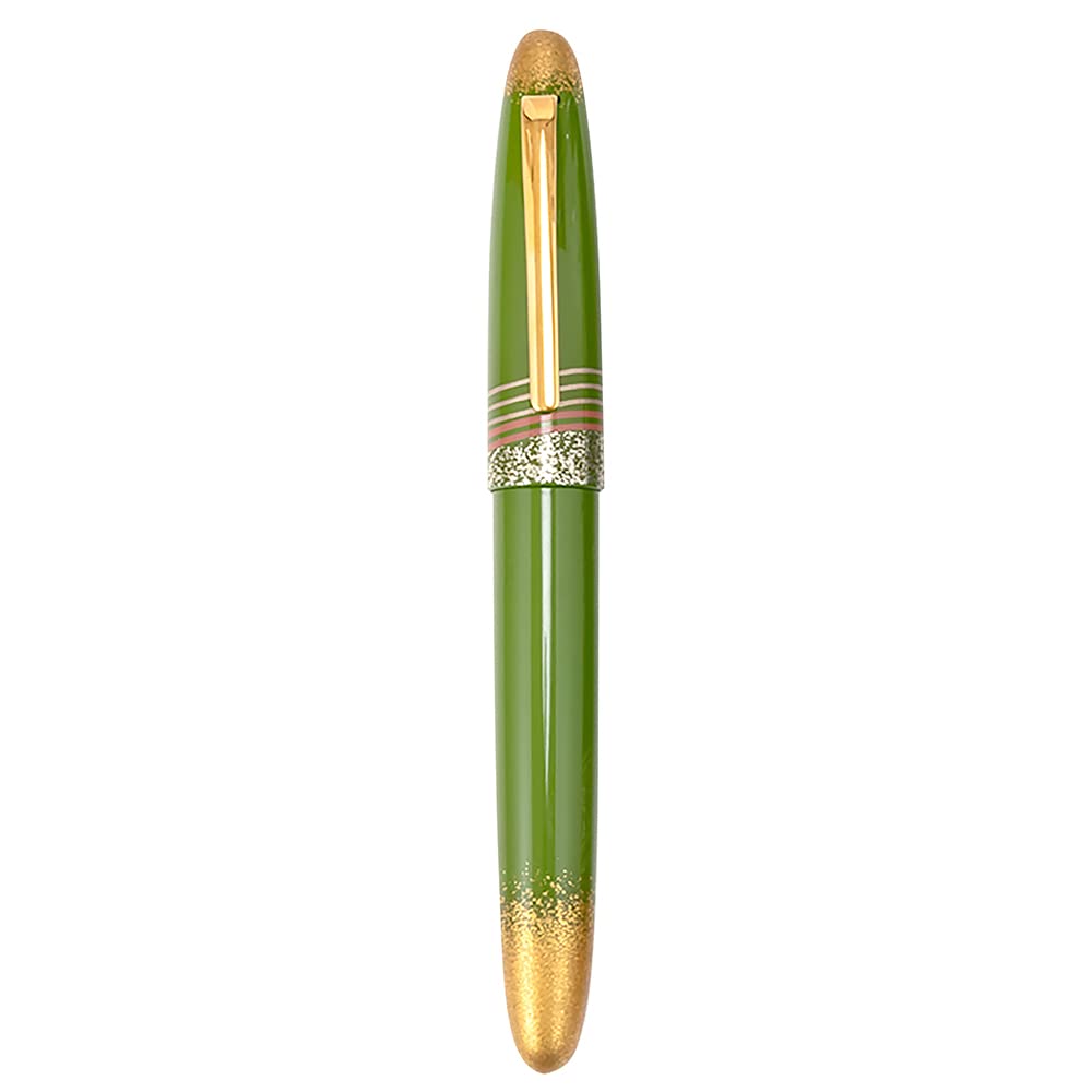 Nakabayashi TACCIA TKE-18F-SS-EF Lacquered Fountain Pen Style, Kazae, Harunshin Style