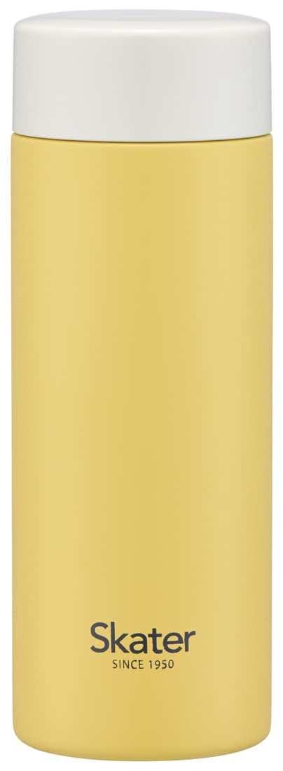 Skater STYL3-A Mug Bottle, Dull Yellow, 10.1 fl oz (300 ml), Ultra Lightweight, Stainless Steel Water Bottle