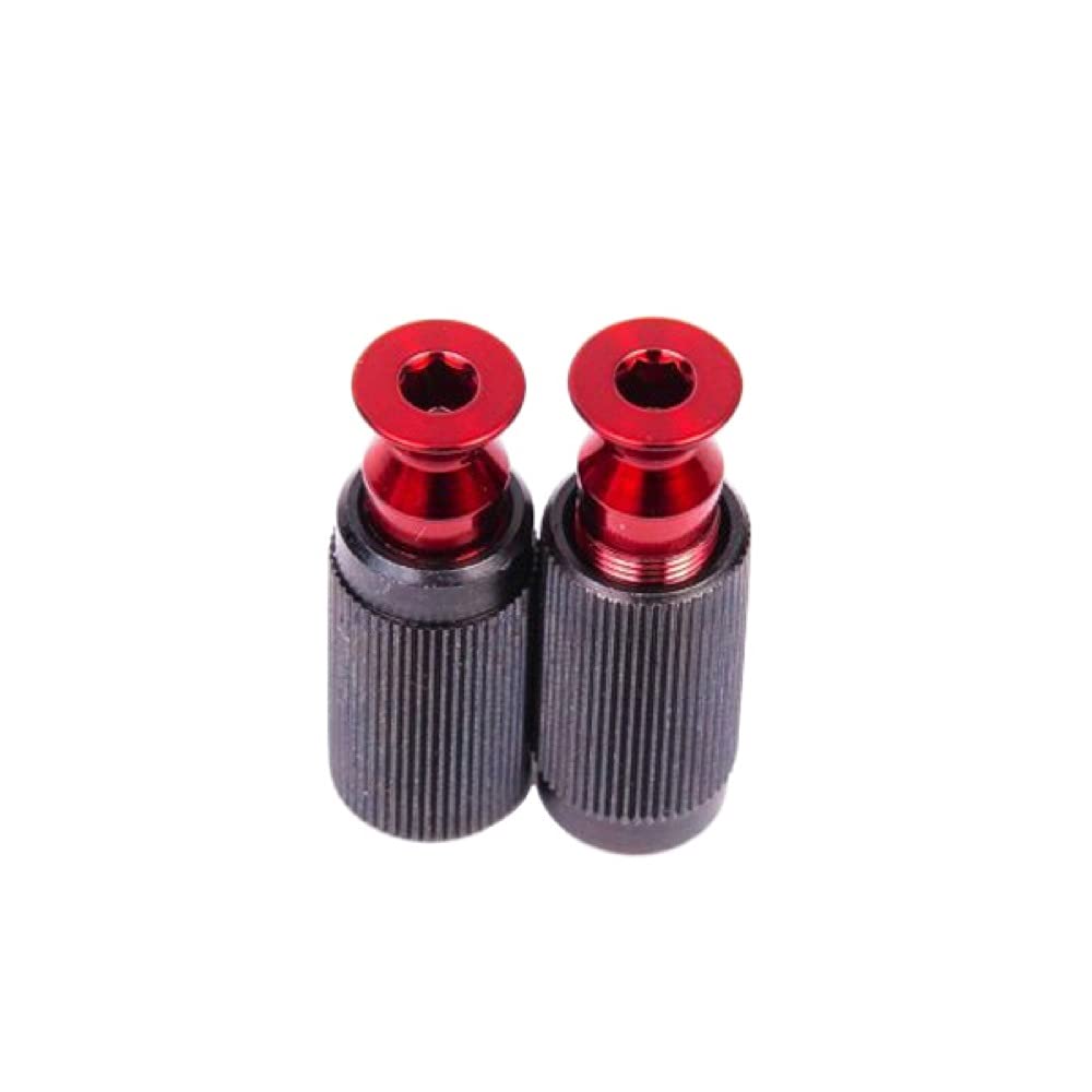 FU-Tone Guitar Parts (Titanium Bridge Posts-RED)