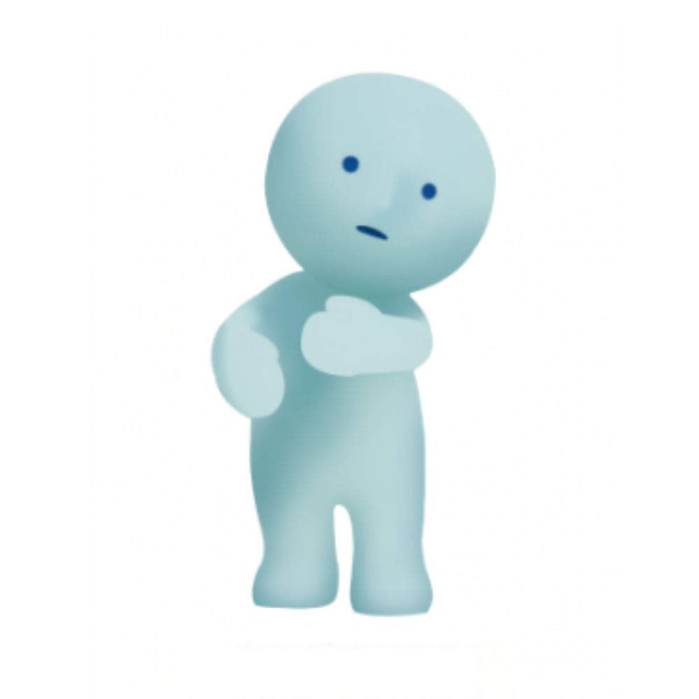 Dreams Smiski Glow in The Dark Mini Figure Toothbrush Stand - Holding