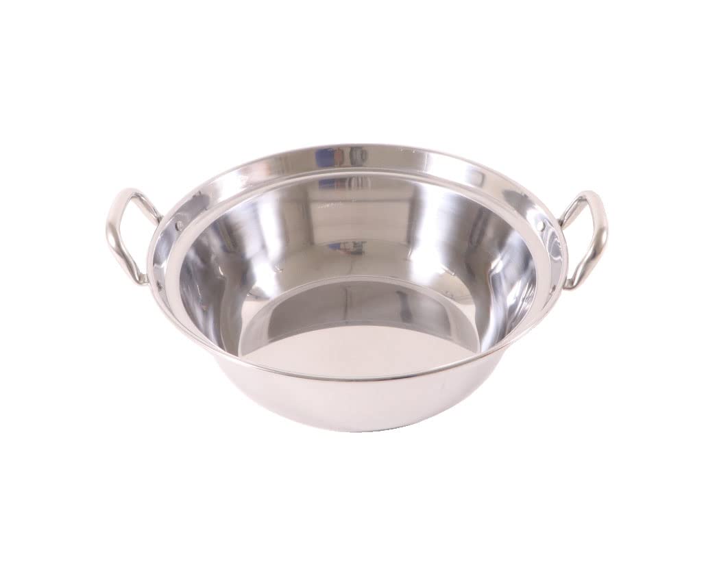 Banyo EX00411 Induction Compatible Stainless Steel Pot, Made in Japan, 10.6 inches (27 cm)