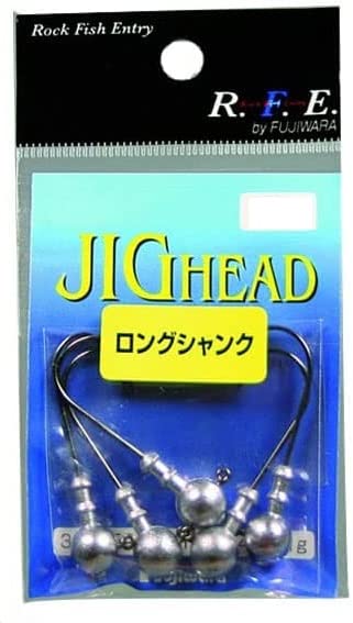 Fujiwara Jig Head Long Shank, 0.7 oz (21 g), Muku