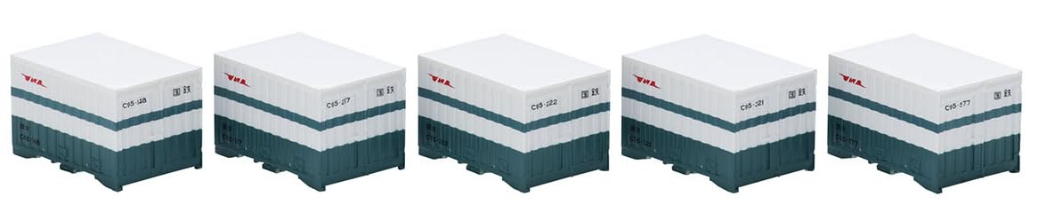 TOMIX 3311 N Gauge JNR C95 Shaped Container, 5 Pieces