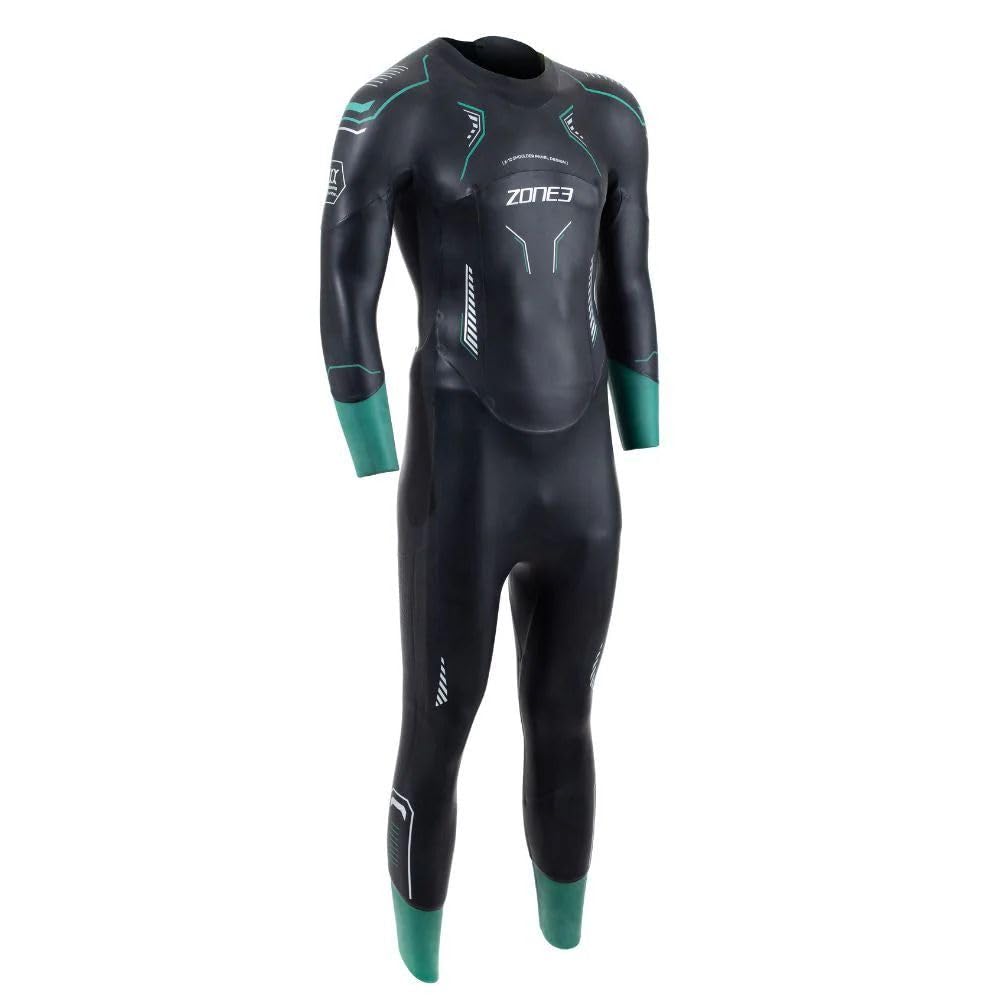 ZONE3 Men's B-prene Vision Wetsuit Made from Biodegradable Rubber, Sustainable Triathlon Suit for Swimming, Diving, Snorkelling