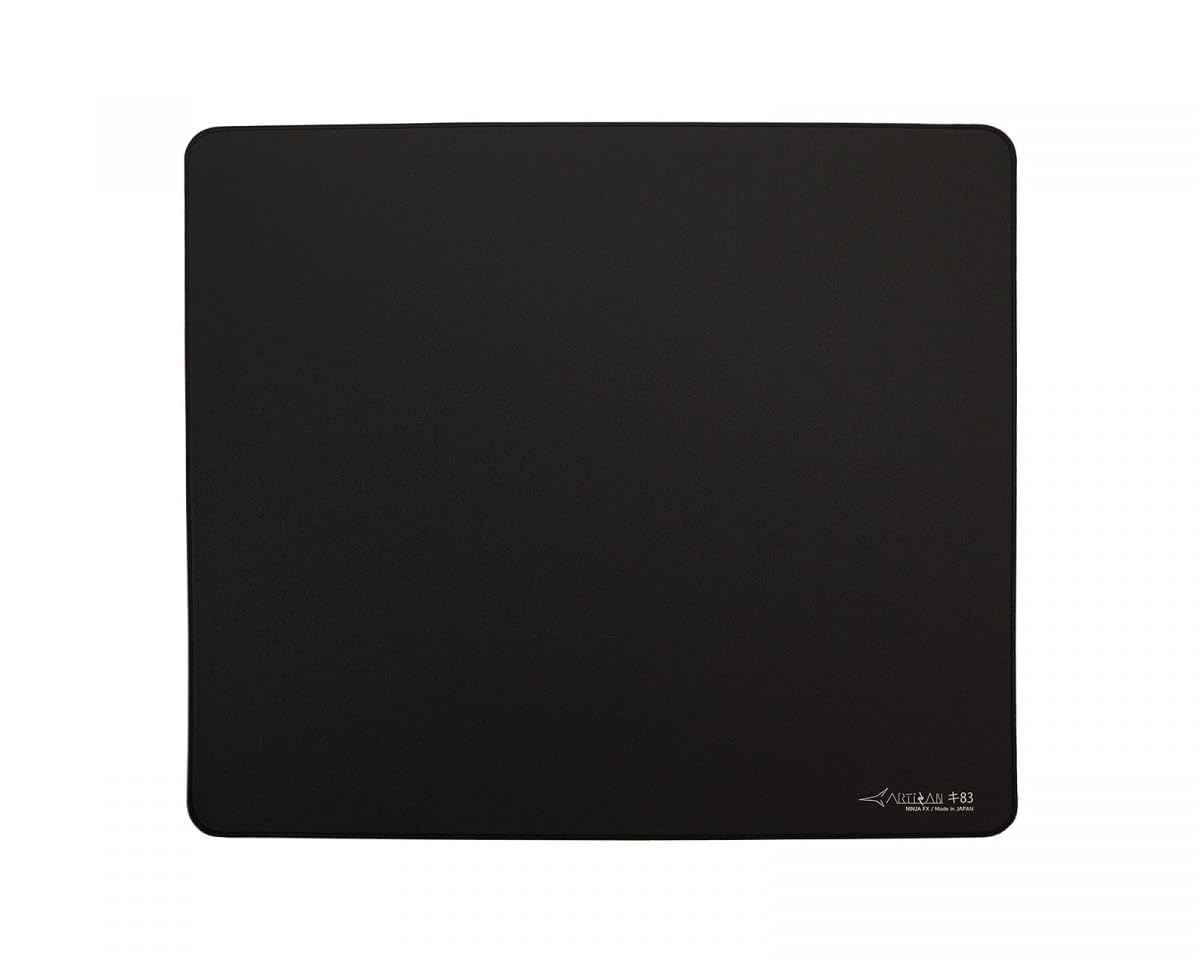 Artisan Gaming Mouse Mat - FX Key-83 - Soft - XL (490 x 420 x 4 mm) - Black - High Precision for eSports and Gamers
