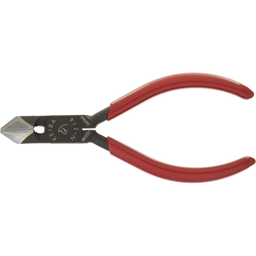 KEIBA Marutohasegawakousakujo N-214 Cava Diagonal Nipper, 3.9 inches (100 mm)