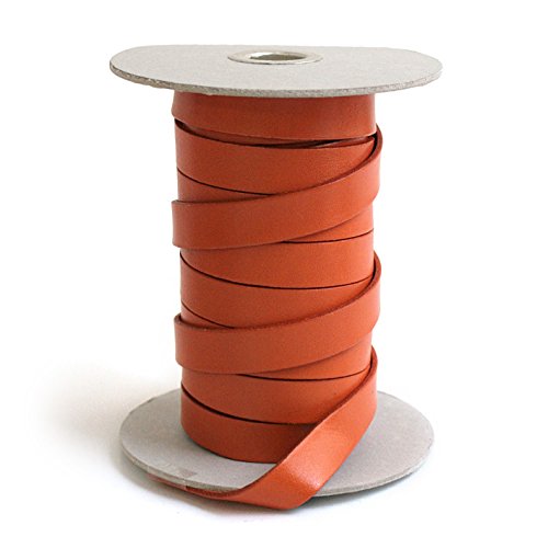NBK Wallet Leather Tape 15 mm Width Length 10 m Roll Orange mtls1015 – 10